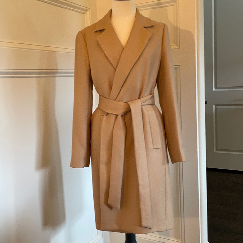 Zara Fall and Winter Coat Tan Medium